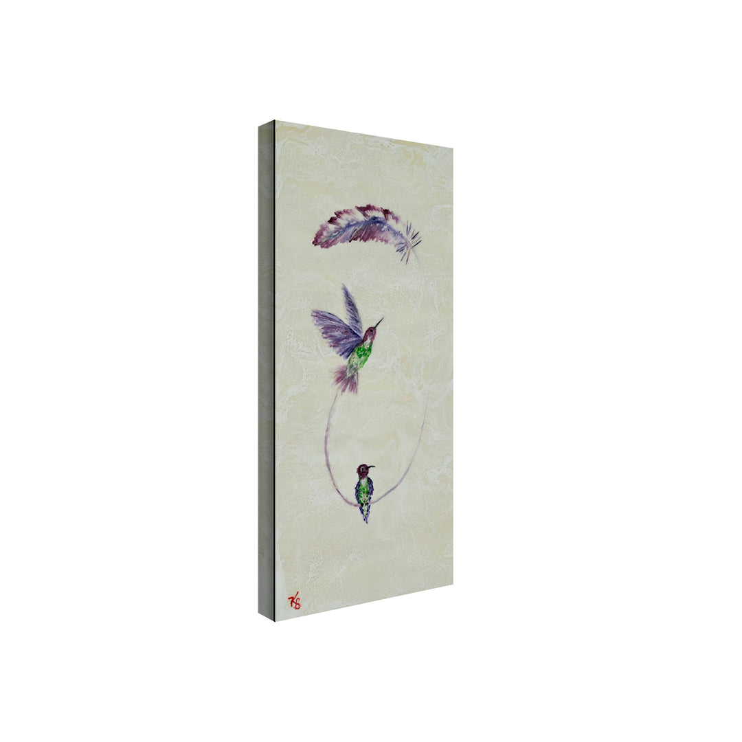 "Flight of Color" Canvas Wall Art By Karen Biery