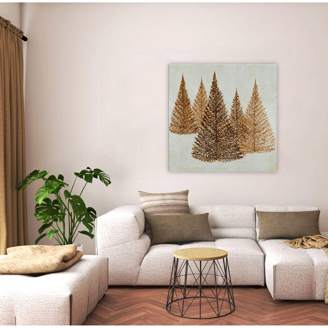"Dawnlit Forest" Canvas Wall Art By Karen Biery