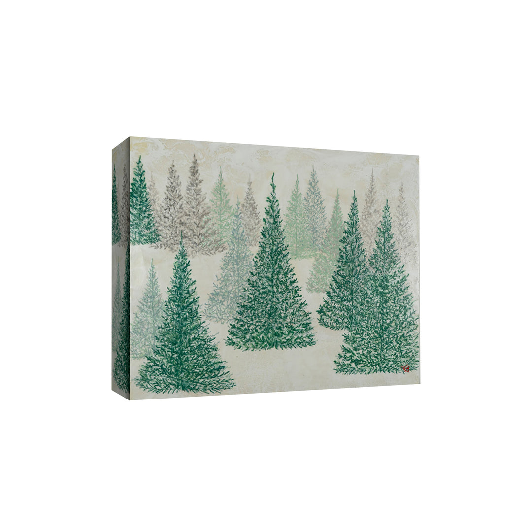 "Ethereal Pines" Canvas Wall Art Karen Biery