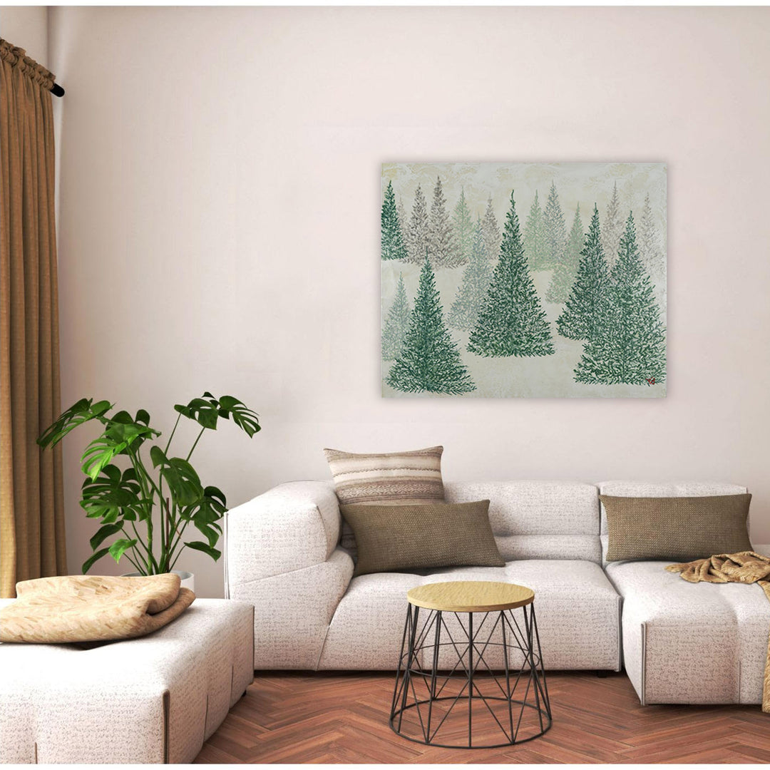 "Ethereal Pines" Canvas Wall Art Karen Biery