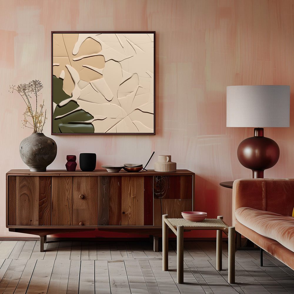 "Sketch faune II" Framed Canvas Wall Art by Alma Studio