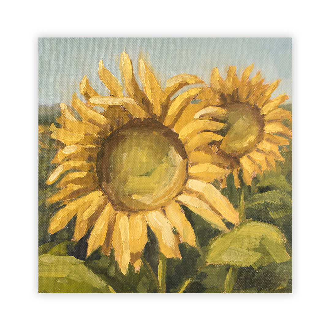 "Sunflower Valley" Acrylic Wall Art