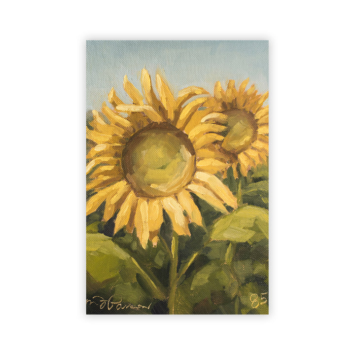 "Sunflower Valley" Acrylic Wall Art