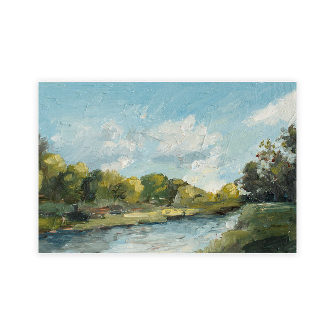 "Flowing River" Acrylic Wall Art