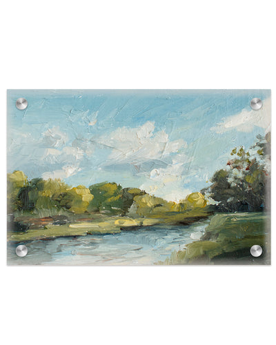 "Flowing River" Acrylic Wall Art