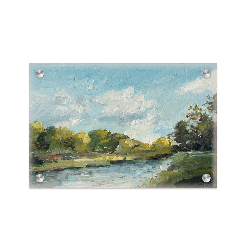 "Flowing River" Acrylic Wall Art