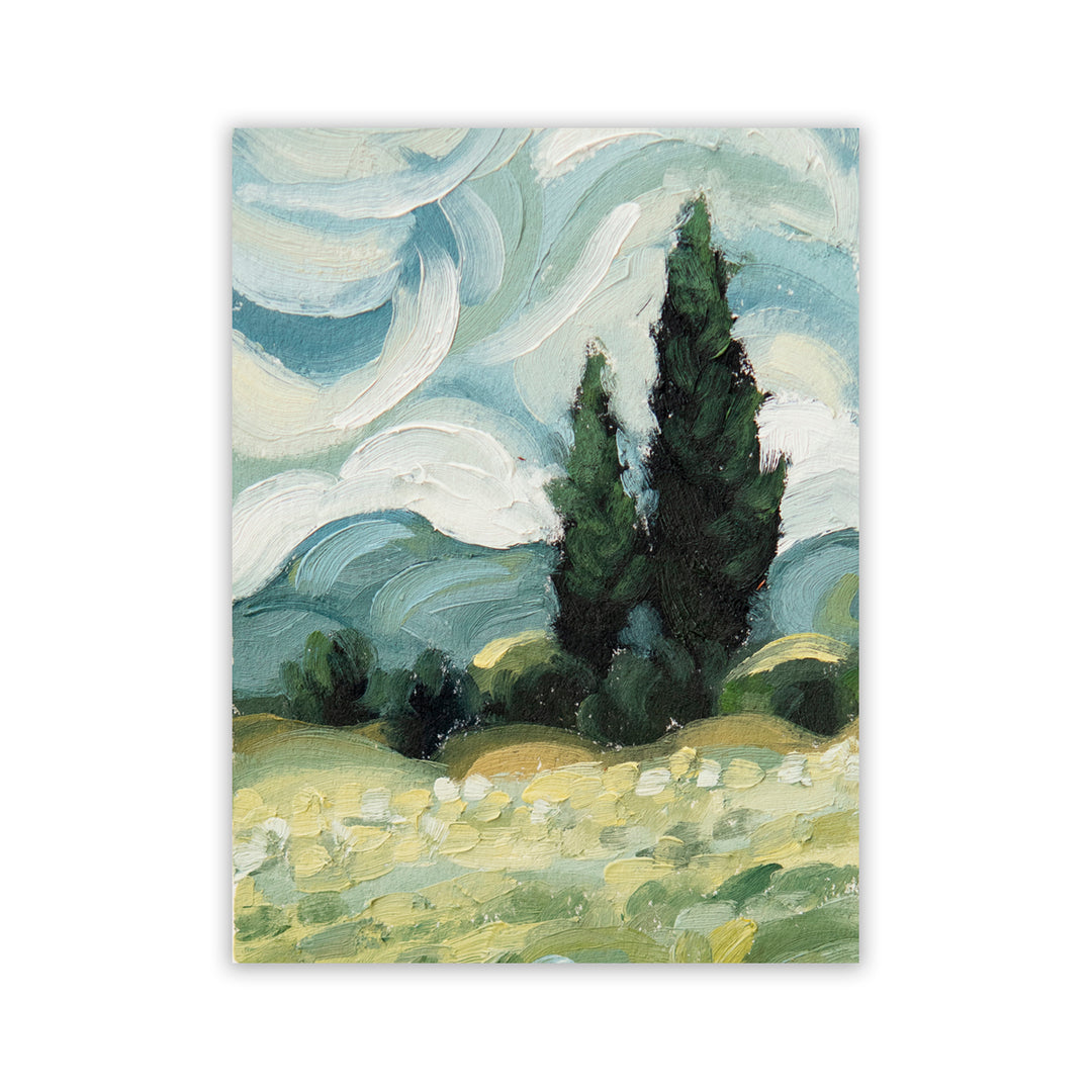 "Swirling Scene I" Acrylic Wall Art