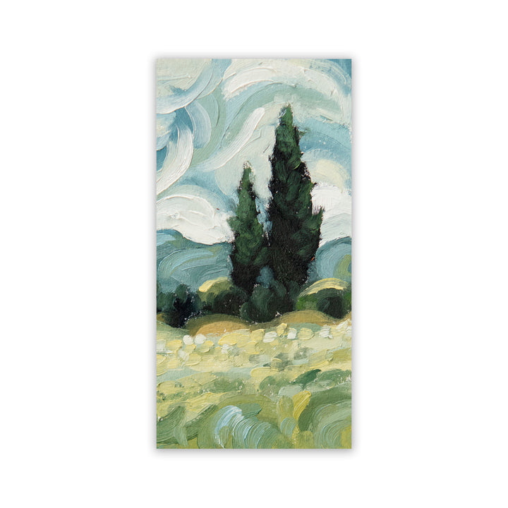 "Swirling Scene I" Acrylic Wall Art