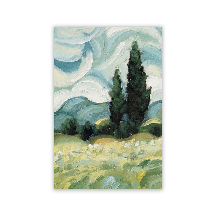 "Swirling Scene I" Acrylic Wall Art