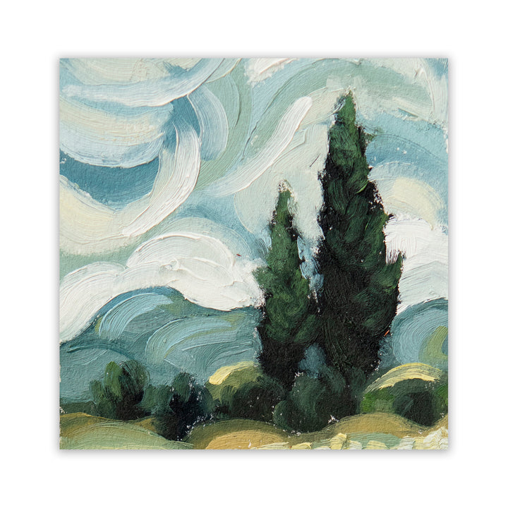"Swirling Scene I" Acrylic Wall Art