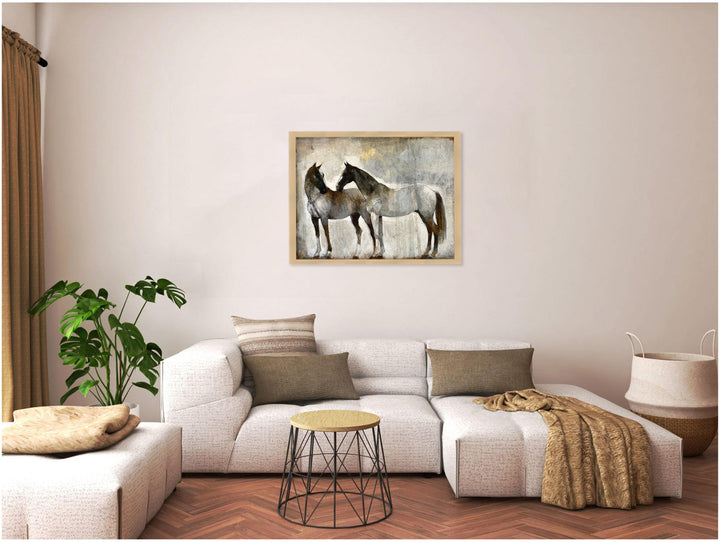 "Kindred" Framed Textured Wall Art
