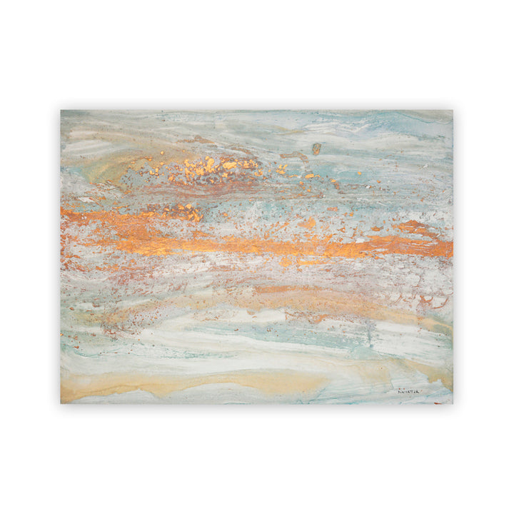 "Flecks of Gold" Acrylic Wall Art