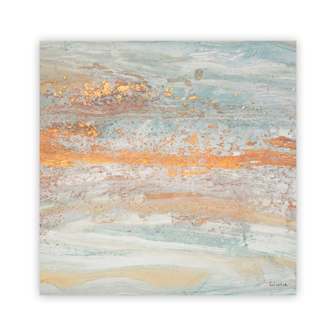 "Flecks of Gold" Acrylic Wall Art