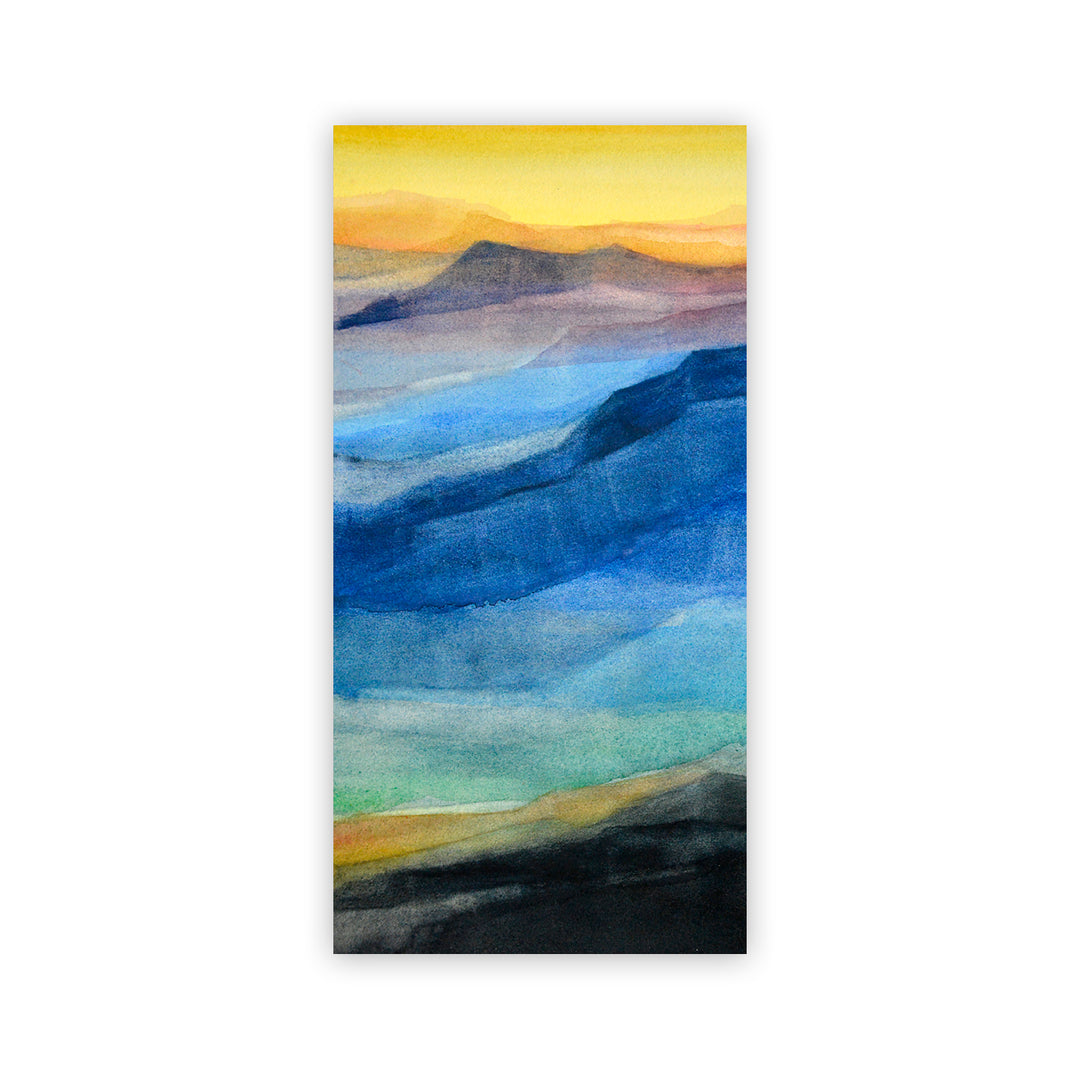 "Rainbow Hills" Acrylic Wall Art