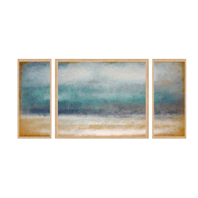 "Tempest" Set of Three Framed Canvas Wall Art