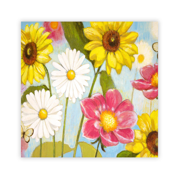 "Daisies Assorted" Acrylic Wall Art