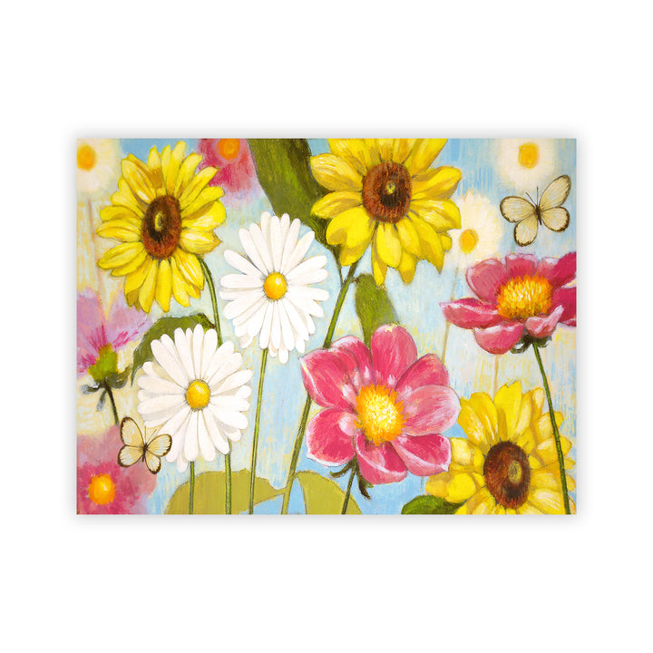 "Daisies Assorted" Acrylic Wall Art