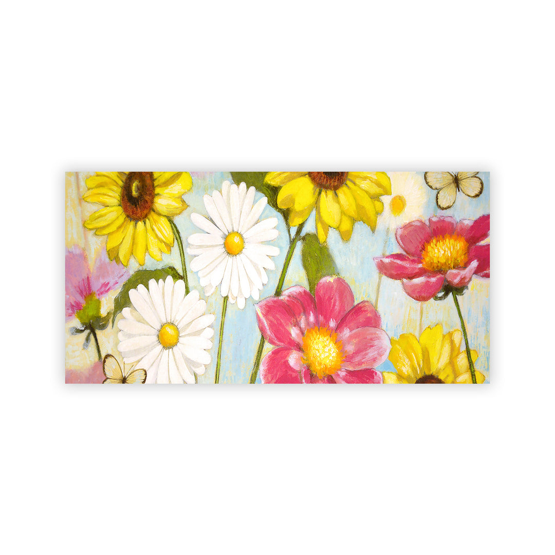 "Daisies Assorted" Acrylic Wall Art