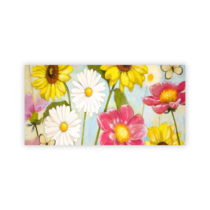"Daisies Assorted" Acrylic Wall Art
