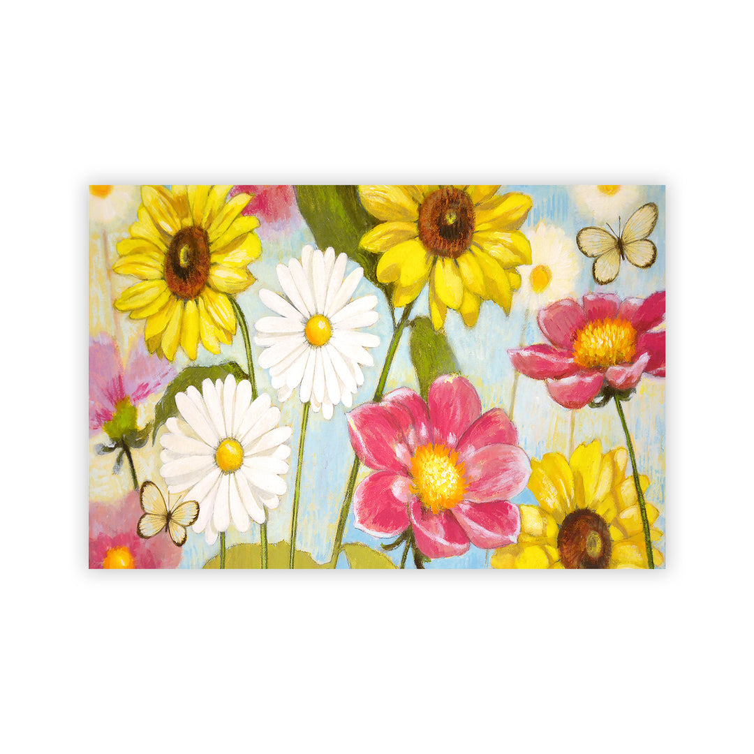"Daisies Assorted" Acrylic Wall Art