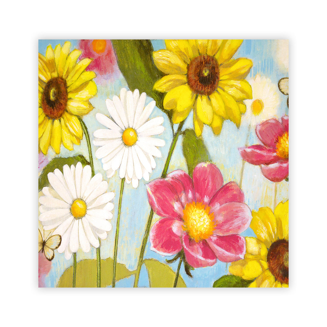 "Daisies Assorted" Acrylic Wall Art