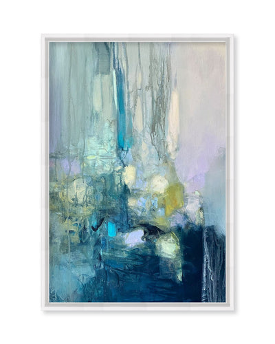 "The Falls"Framed Embellished Canvas Wall Art