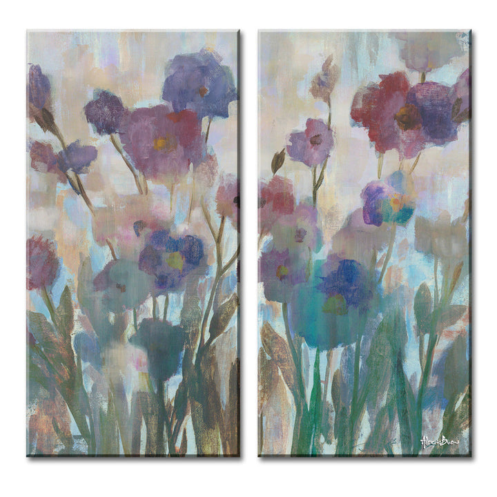 Open box Painted Petals XXVIII' Wrapped Canvas Wall Art wall art