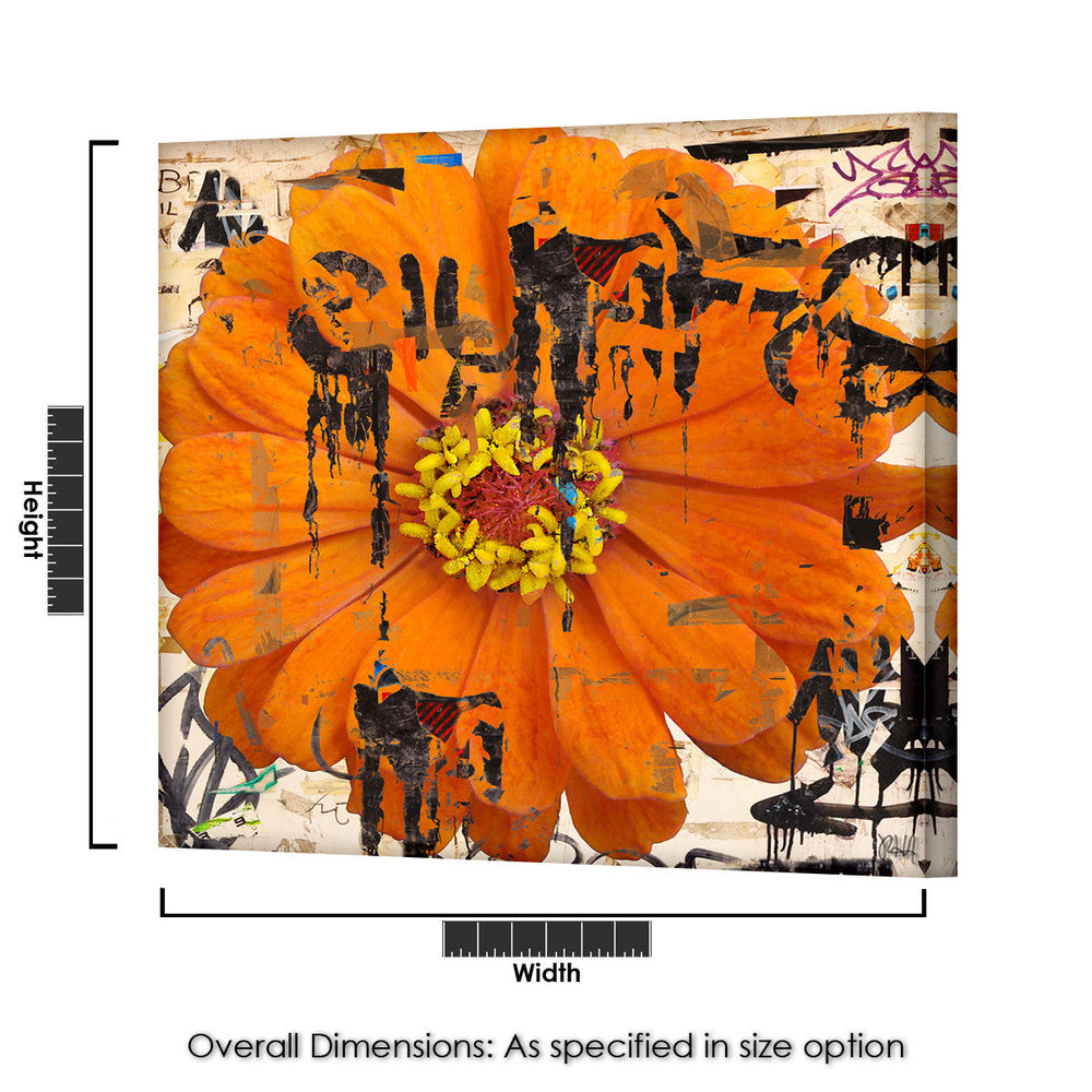 Open box Painted Petals LXXVI' Wrapped Canvas Wall Art wall art