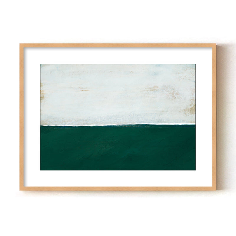 "Terra Modscape VIII" Framed Matted Print Wall Art by ChiChi Décor