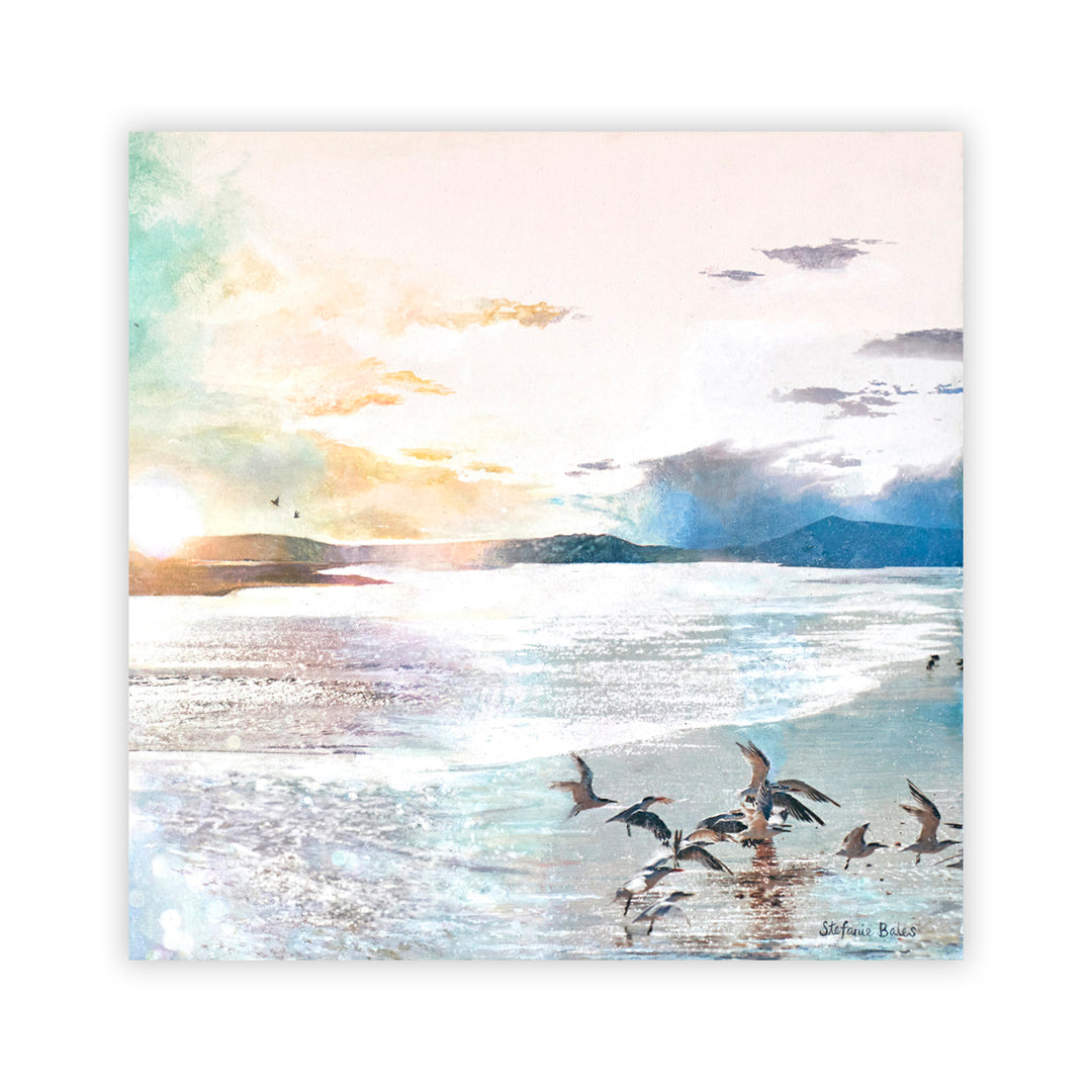 "Crimson Peace" Acrylic Wall Art