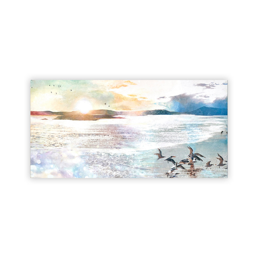 "Crimson Peace" Acrylic Wall Art