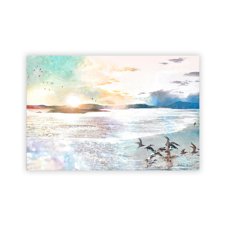 "Crimson Peace" Acrylic Wall Art