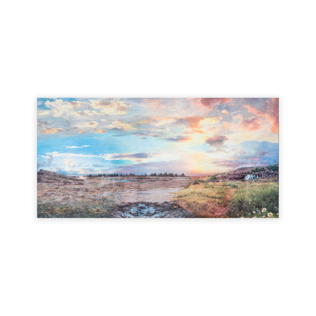 "Ice Landscape" Acrylic Wall Art