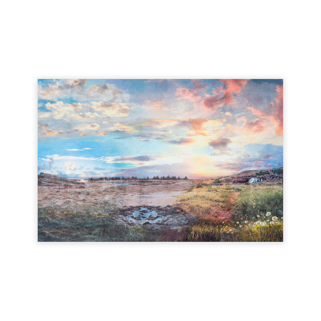 "Ice Landscape" Acrylic Wall Art