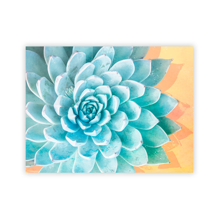 "Awaken Succulent Set of Two" Acrylic Wall Art