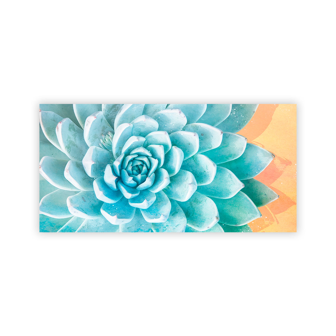 "Awaken Succulent Set of Two" Acrylic Wall Art