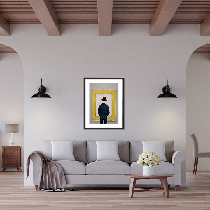 "Nothing too see" Framed Matted Print  Wall Art