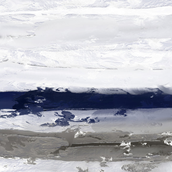 "Frozen Arctic Expanse" by Josie George — Abstract Wall Art