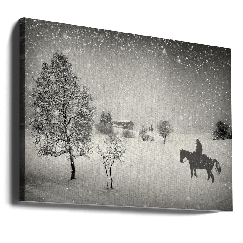 "The waiting" Wrapped Canvas Wall Art