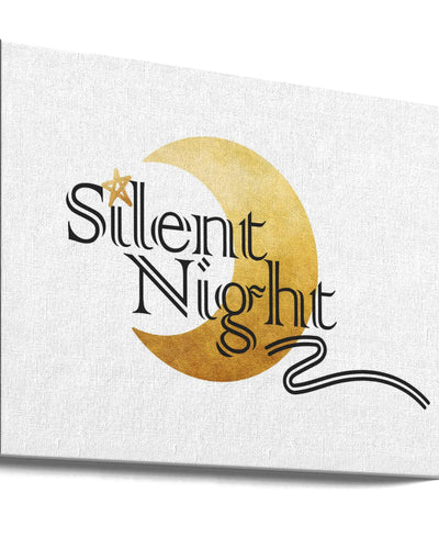 "Silent Nights1" Wrapped Canvas Wall Art