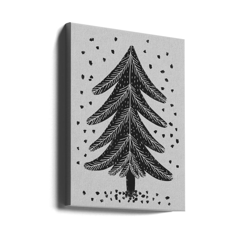 "Pine Tree" Wrapped Canvas Wall Art