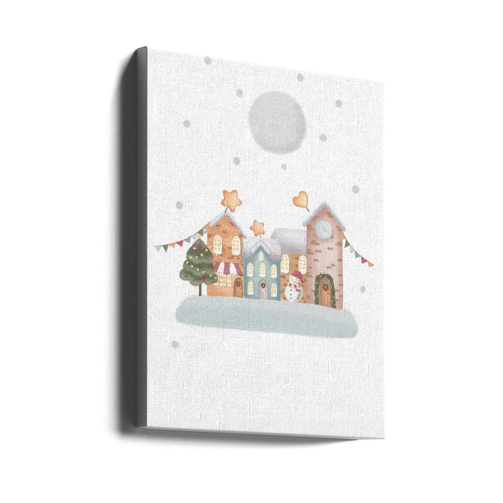 "Vintage Winter" Wrapped Canvas Wall Art