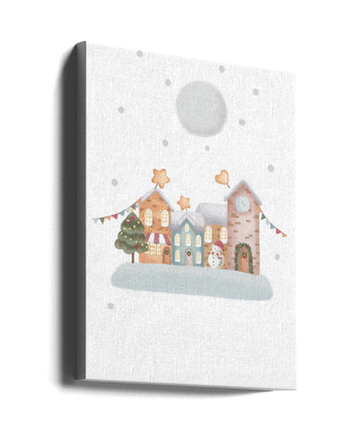 "Vintage Winter" Wrapped Canvas Wall Art