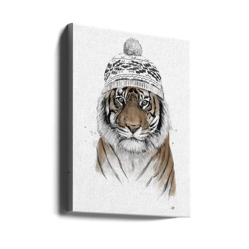 "Siberian tiger" Wrapped Canvas Wall Art