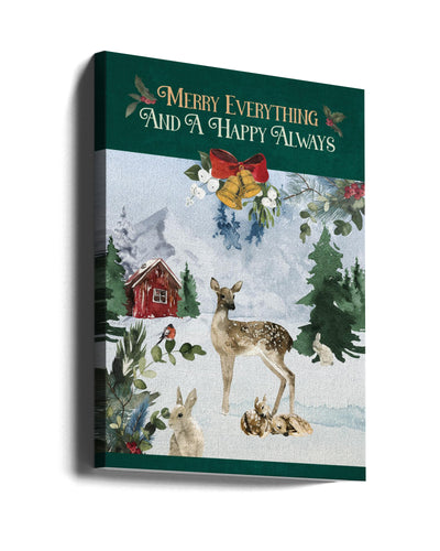 "Print By Bohonewart" Wrapped Canvas Wall Art