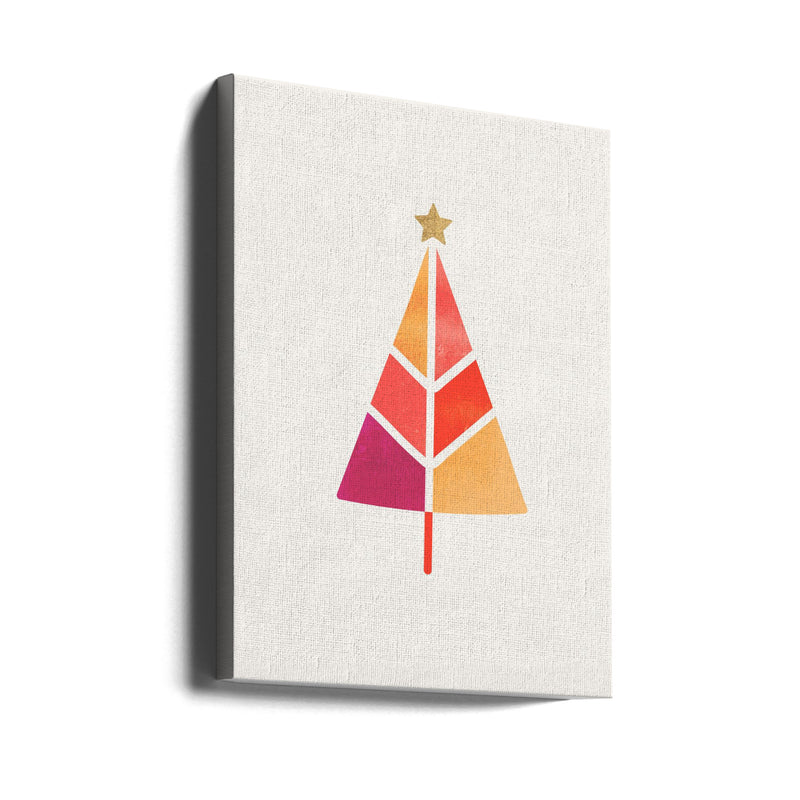 "Little Christmas Tree" Wrapped Canvas Wall Art