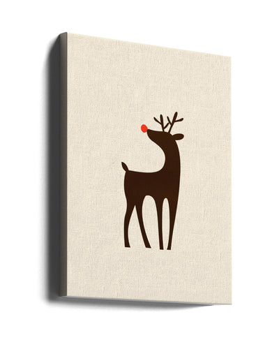 "Little Rudoplh" Wrapped Canvas Wall Art