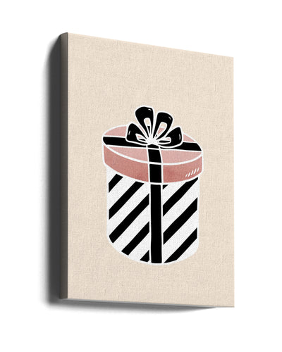 "Christmas At Tiffanys" Wrapped Canvas Wall Art