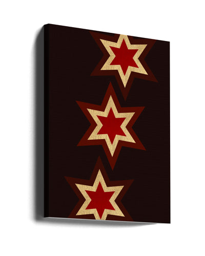 "Bright Lights To Guide (vers.1)" Wrapped Canvas Wall Art