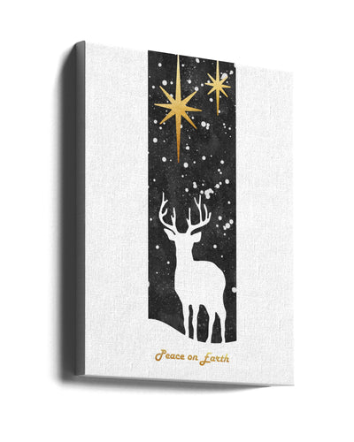 "Peace on Earth" Wrapped Canvas Wall Art